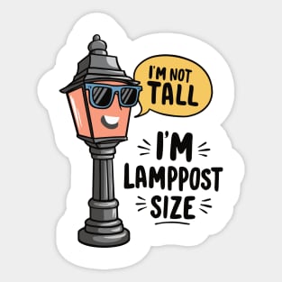 Tall guy Sticker